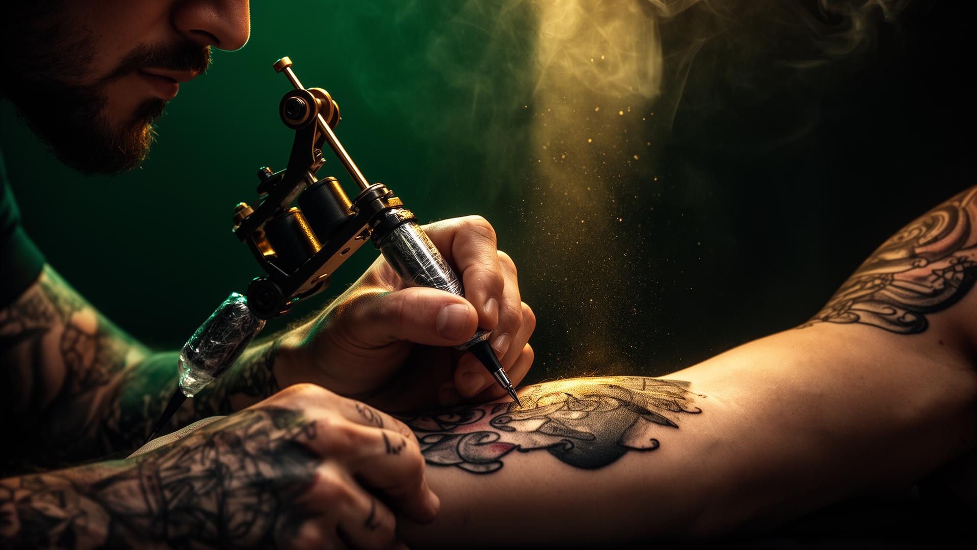 Michael Douglas tatuando. Realismo premium em Brasília
